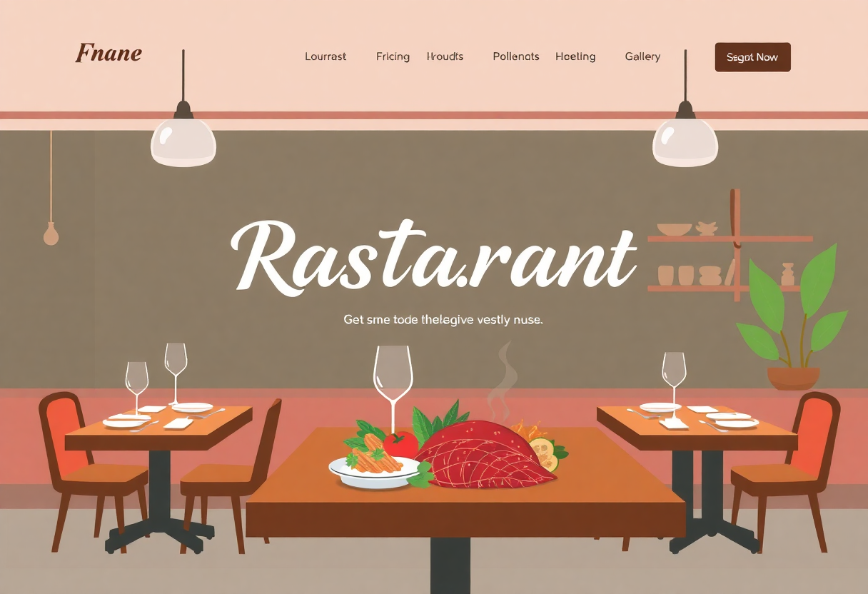 Restaurant website