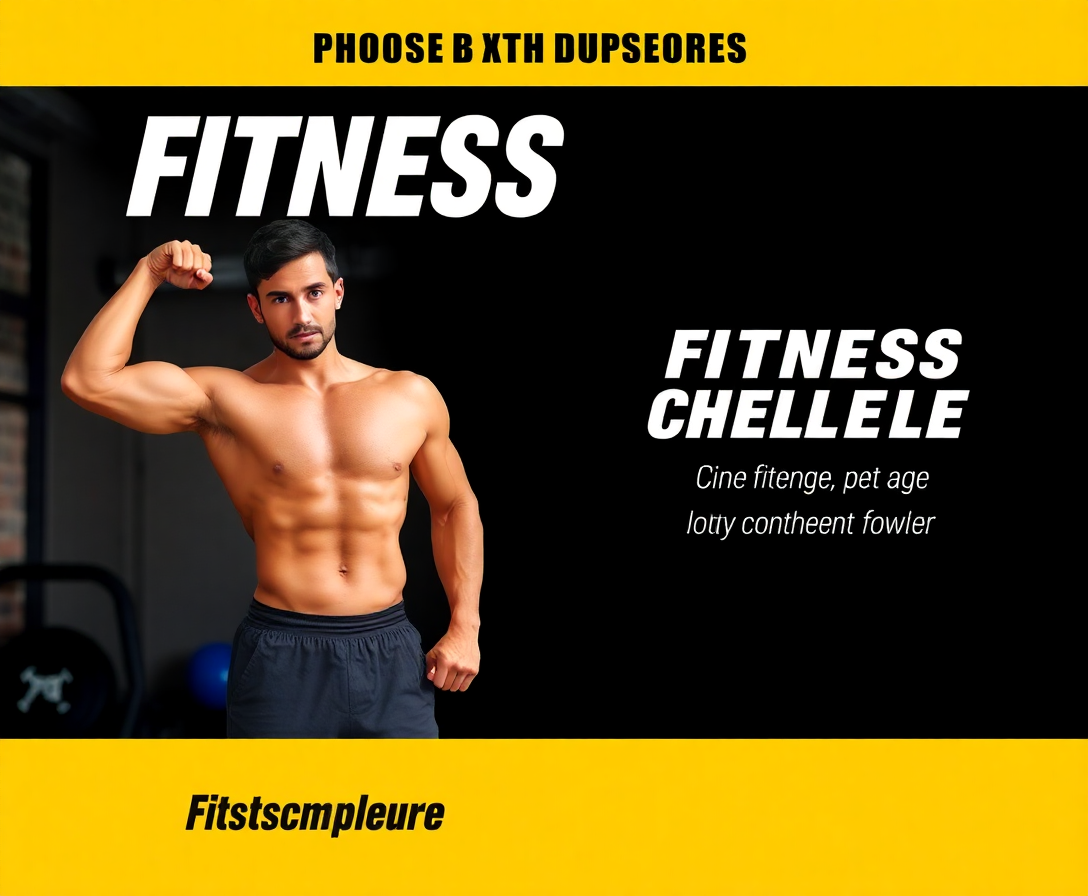 Fitness challenge social media