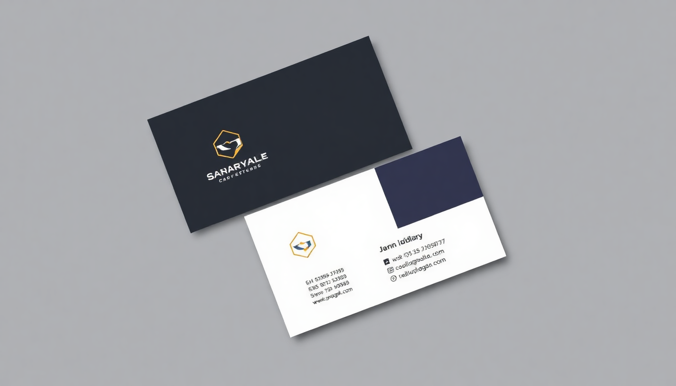 Business card design